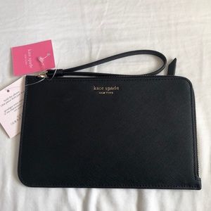 Kate Spade cameron medium l-zip wristlet